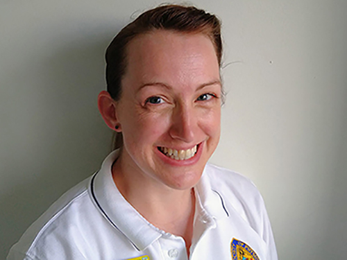 Samantha Rooney, Society of Tissue Viability member, Allied Health Professional - Senior Physiotherapist