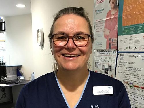 Linda Primmer, Community Tissue Viability Nurse Specialist in Edinburgh, East & Mid Lothian for NHS Lothian