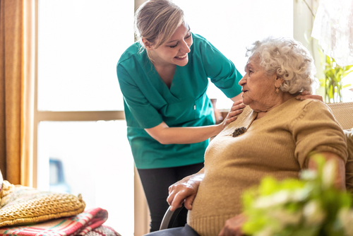 Resident and carer